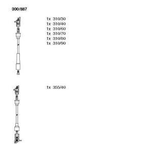 Acquista Kit cavi candele da BREMI 300/887 a buon mercato per soli 31,20 €