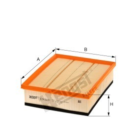 Kjøp Luftfilter av HENGST FILTER E243L01 til den lave prisen 187,31 NOK