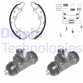Comprar Kit frenos, disco de tambor de DELPHI 933 a bajo precio de 135,49 €