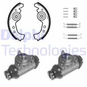 Comprar Kit frenos, disco de tambor de DELPHI 889 a bajo precio de 36,12 €