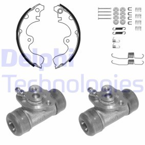 Comprar Kit frenos, disco de tambor de DELPHI 961 a bajo precio de 79,82 €