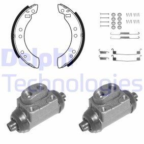 Acquista Kit freno, Freno a tamburo da DELPHI 725 a buon mercato per soli 56,48 €