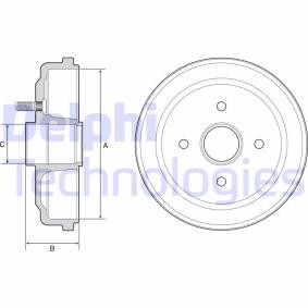 Bremstrommel von DELPHI BF535