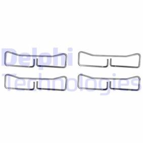 Compre Kit de acessórios, pastilhas de travão da DELPHI LX0614 a um preço baixo por 14,28 €