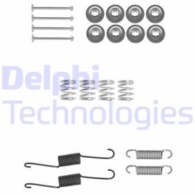Zubehörsatz, Bremsbacken des Herstellers DELPHI - Originalware Artikelnummer: LY1411
