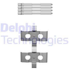 Compre Kit de acessórios, pastilhas de travão da DELPHI LX0620 a um preço baixo por 18,48 €