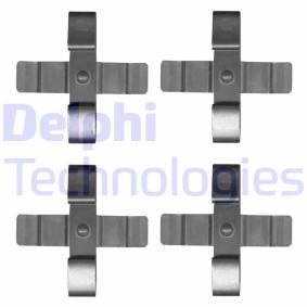 Compre Kit de acessórios, pastilhas de travão da DELPHI LX0625 a um preço baixo por 17,17 €