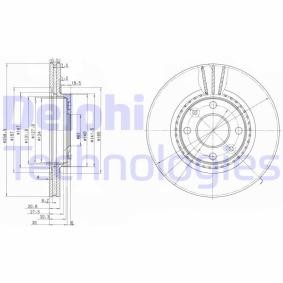 Compre Disco de travão da DELPHI BG2625C a um preço baixo por 54,60 €