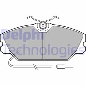 Compre Pastilhas de travão da DELPHI LP542 a um preço baixo por 24,52 €