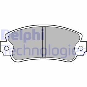 Compre Pastilhas de travão da DELPHI LP419 a um preço baixo por 16,11 €