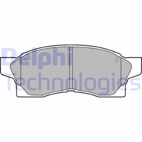 Compre Pastilhas de travão da DELPHI LP867 a um preço baixo por 25,77 €