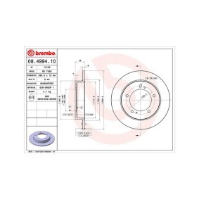 Comprar Disco de freno de MAGNETI MARELLI 360406045700 a bajo precio de 67,82 €