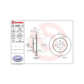 Comprar Disco de freno de MAGNETI MARELLI 360406046200 a bajo precio de 87,60 €