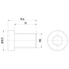 Comprar Tornillo, disco de freno de TEXTAR TPM0009 a bajo precio de 3,85 €
