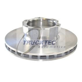 Compre Disco de travão da TRUCKTEC AUTOMOTIVE 02.35.055 a um preço baixo por 81,04 €