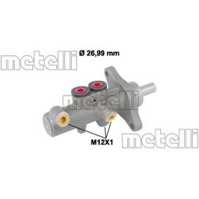 Comprar Cilindro principal de freno de METELLI 05-0832 a bajo precio de 63,74 €