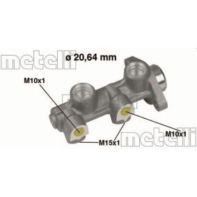 Comprar Cilindro principal de freno de METELLI 05-0183 a bajo precio de 46,20 €