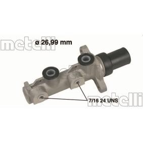 Comprar Cilindro principal de freno de METELLI 05-0580 a bajo precio de 81,65 €