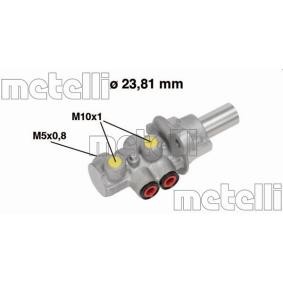 Comprar Cilindro principal de freno de METELLI 05-0683 a bajo precio de 130,75 €