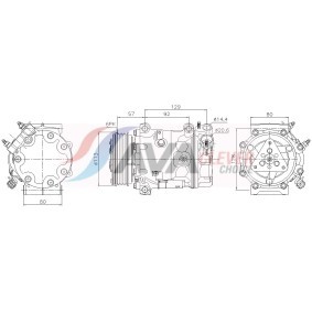 Wärmetauscher, Innenraumheizung von AVA COOLING SYSTEMS HD6292