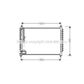 Expansionsventil, Klimaanlage von AVA COOLING SYSTEMS VW1366