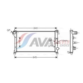 Kjøp Kjølevifte av AVA COOLING SYSTEMS FT7607 til den lave prisen 5351,05 NOK