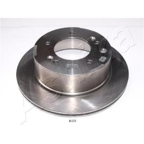 Achetez des Disque de frein ASHIKA 61-0K-005 à prix pour 66,18 €