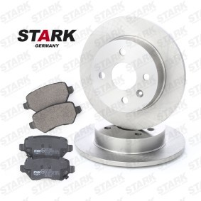 Comprar Kit de discos de freno y pastillas de STARK SKBK-1090047 a bajo precio de 55,40 €