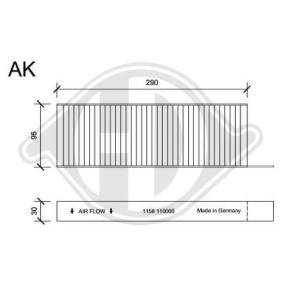 Acquista Ammortizatore pneumatico, Cofano bagagli / vano carico da DIEDERICHS 9160600 a buon mercato per soli 9,94 €