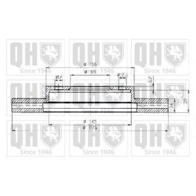 Comprar Disco de freno de QUINTON HAZELL BDC4382 a bajo precio de 13,38 €
