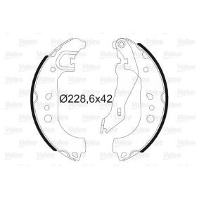 Comprar Juego de zapatas de frenos de VALEO 564192 a bajo precio de 19,06 €