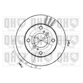 Achetez des Disque de frein QUINTON HAZELL BDC3758 à prix pour 13,62 €