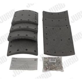 Acquista Kit materiale d'attrito, Freno a tamburo da JURID 1906801070 a buon mercato per soli 45,97 €