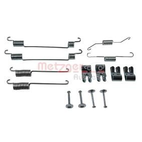 Comprar Juego de accesorios, zapatas de freno de METZGER 105-0030 a bajo precio de 16,01 €
