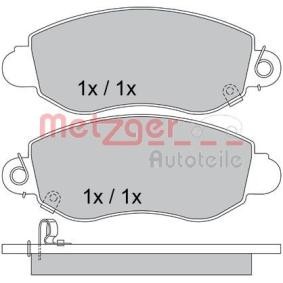 Compre Pastilhas de travão da METZGER 1170365 a um preço baixo por 28,26 €