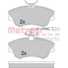 Bremsbeläge für RENAULT von METZGER