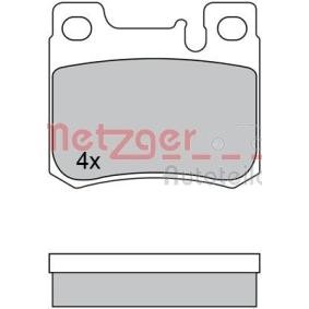 Compre Pastilhas de travão da METZGER 1170526 a um preço baixo por 20,24 €