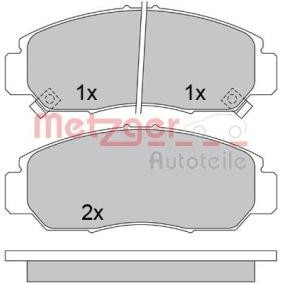 Compre Pastilhas de travão da METZGER 1170536 a um preço baixo por 15,21 €
