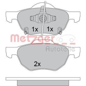 Compre Pastilhas de travão da METZGER 1170558 a um preço baixo por 54,95 €