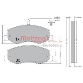 Bremsbeläge für RENAULT von METZGER