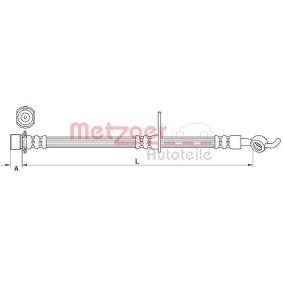 Comprar Latiguillo de freno de METZGER 4110986 a bajo precio de 21,38 €