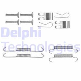Zubehörsatz, Bremsbacken des Herstellers DELPHI - Originalware Artikelnummer: LY1373