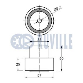 Achetez des Kit de chaîne de distribution RUVILLE 3466022S à prix pour 101,45 €