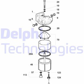 Comprar Válvula, bomba de combustible de DELPHI 6224030 a bajo precio de 37,59 €