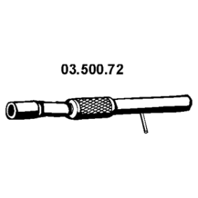 Acquista Tubo gas scarico da EBERSPÄCHER 03.500.72 a buon mercato per soli 73,17 €