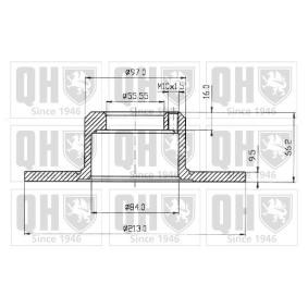 Achetez des Disque de frein QUINTON HAZELL BDC3189 à prix pour 30,96 €