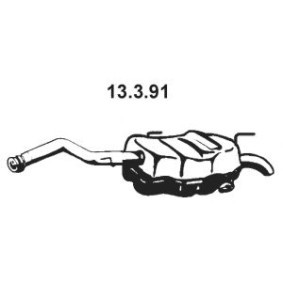 Endschalldämpfer von EBERSPÄCHER günstig für 161,95 €