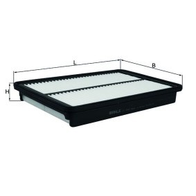 Kjøp Luftfilter av KNECHT LX 3760 til den lave prisen 302,22 NOK