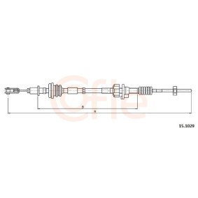 Acquista Cavo frizione da COFLE 15.1029 a buon mercato per soli 18,66 €