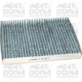 Achetez des Filtre d'habitacle MEAT & DORIA 17083K à prix pour 51,29 €
